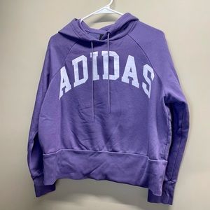 Adidas Cropped Hoodie